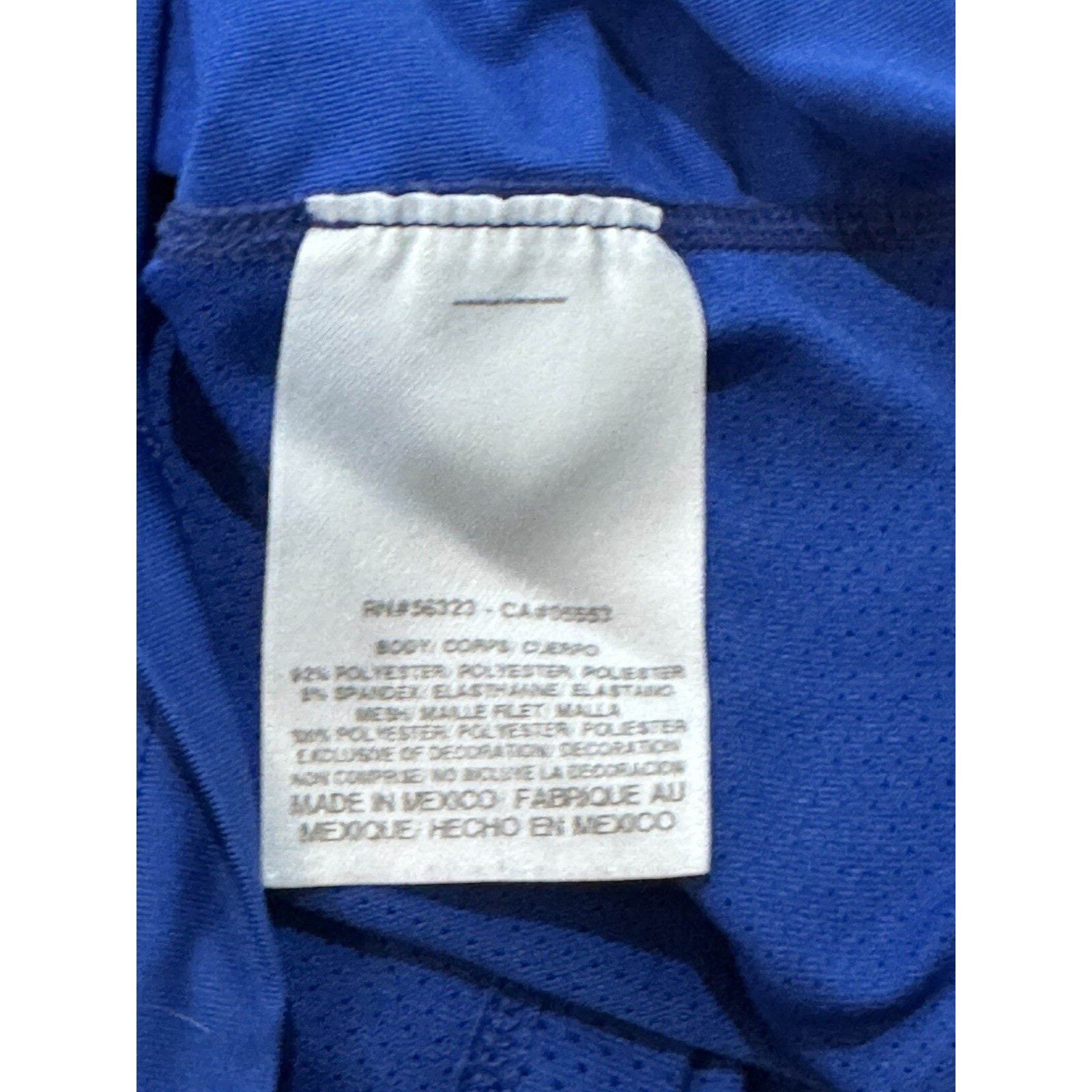 Nike Pro Combat Shirt Mens XL Fitted Blue Mock Base Layer Dri Fit Short Sleeve