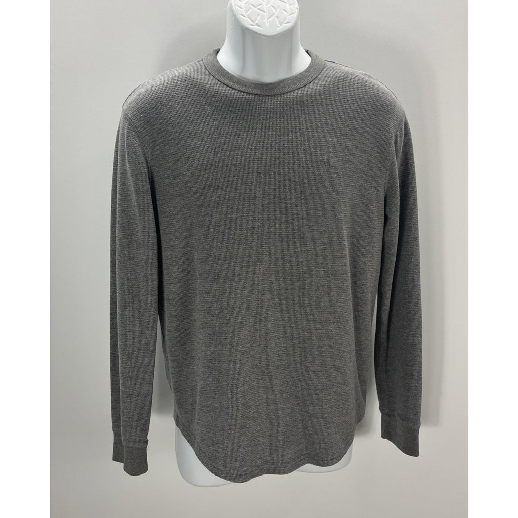 American Eagle Mens Crew Neck Long Sleeve Sweater Gray Size S Small