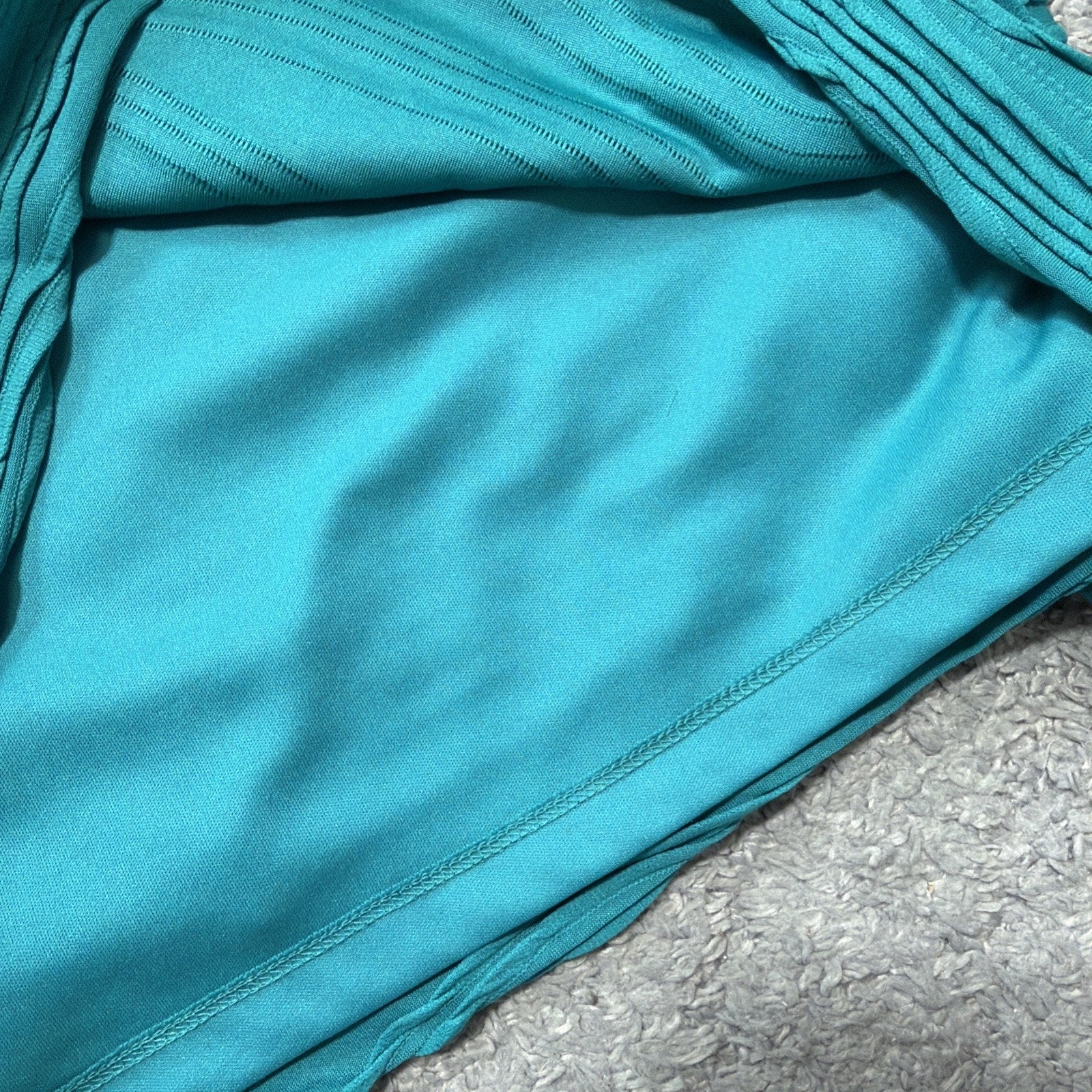 London Times Aqua Textured Sheath Dress Women’s 14 Sleeveless Career Party NWT