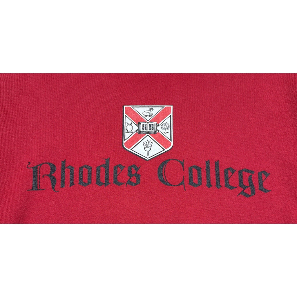 Vintage Rhodes College Soft Fleece Sweatshirt Mens XXL Crewneck Student Alumni