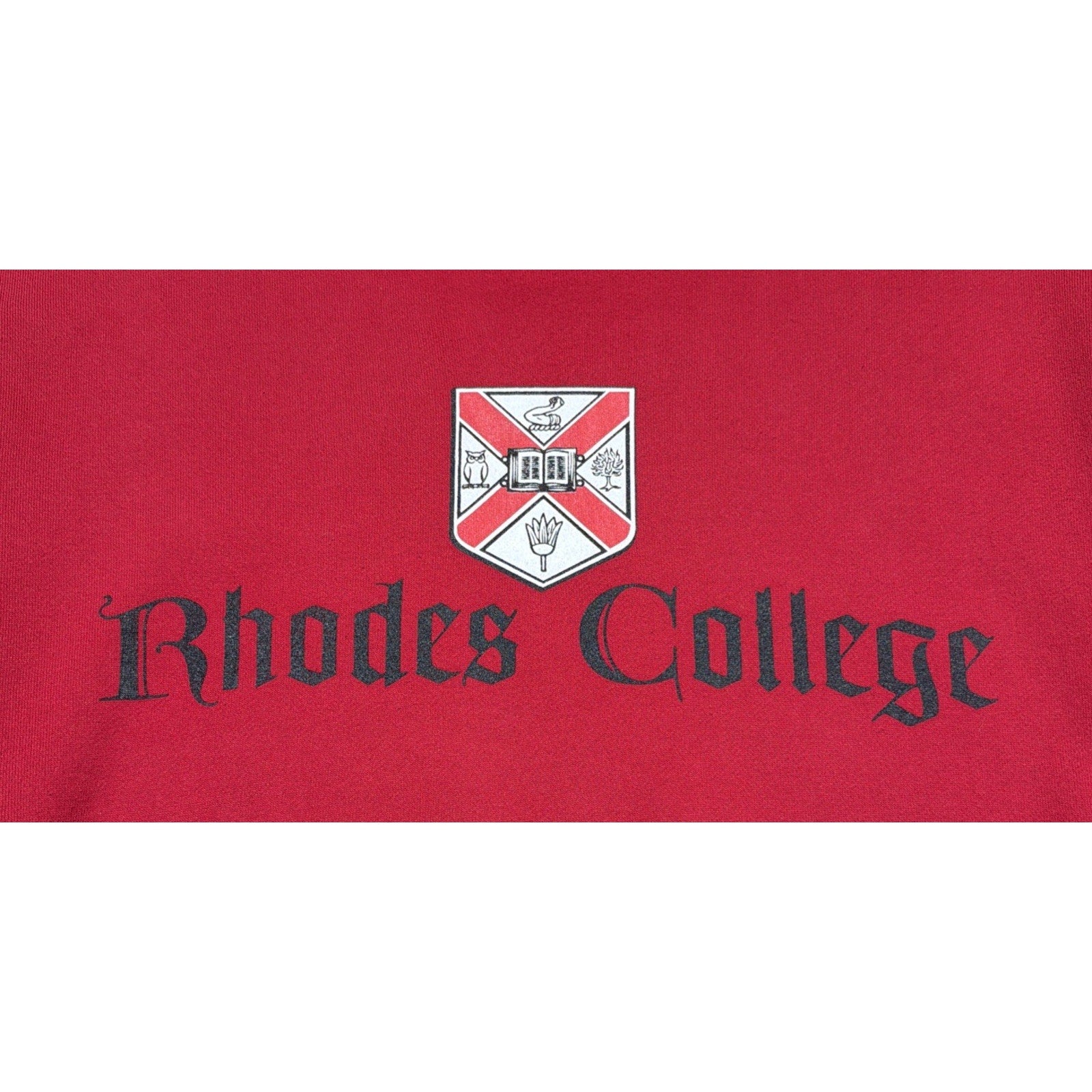 Vintage Rhodes College Soft Fleece Sweatshirt Mens XXL Crewneck Student Alumni