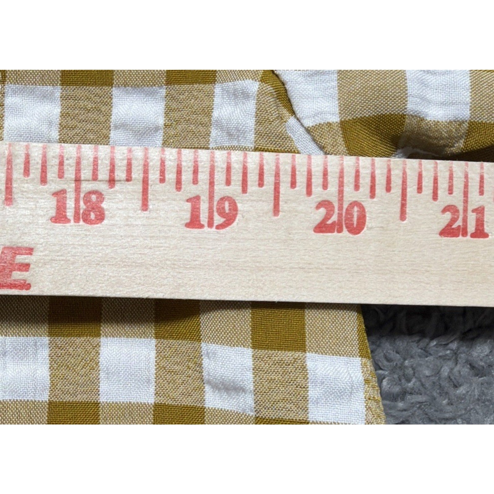 Buckle BKE Eased Flannel Shirt Womens M Yellow Plaid Long Sleeve Button Up NWT