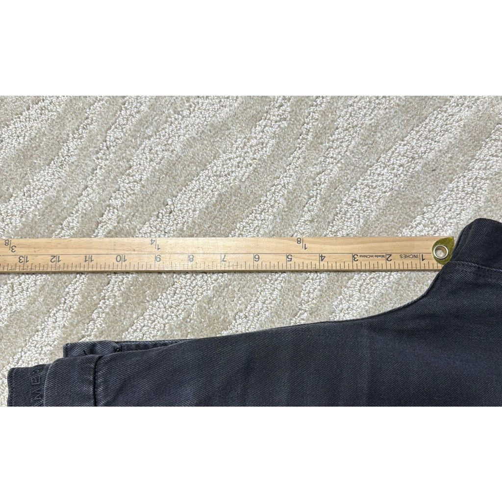 American Eagle Jeans Women 10 Short Denim Wide Leg Baggy Straight Curvy Stretch