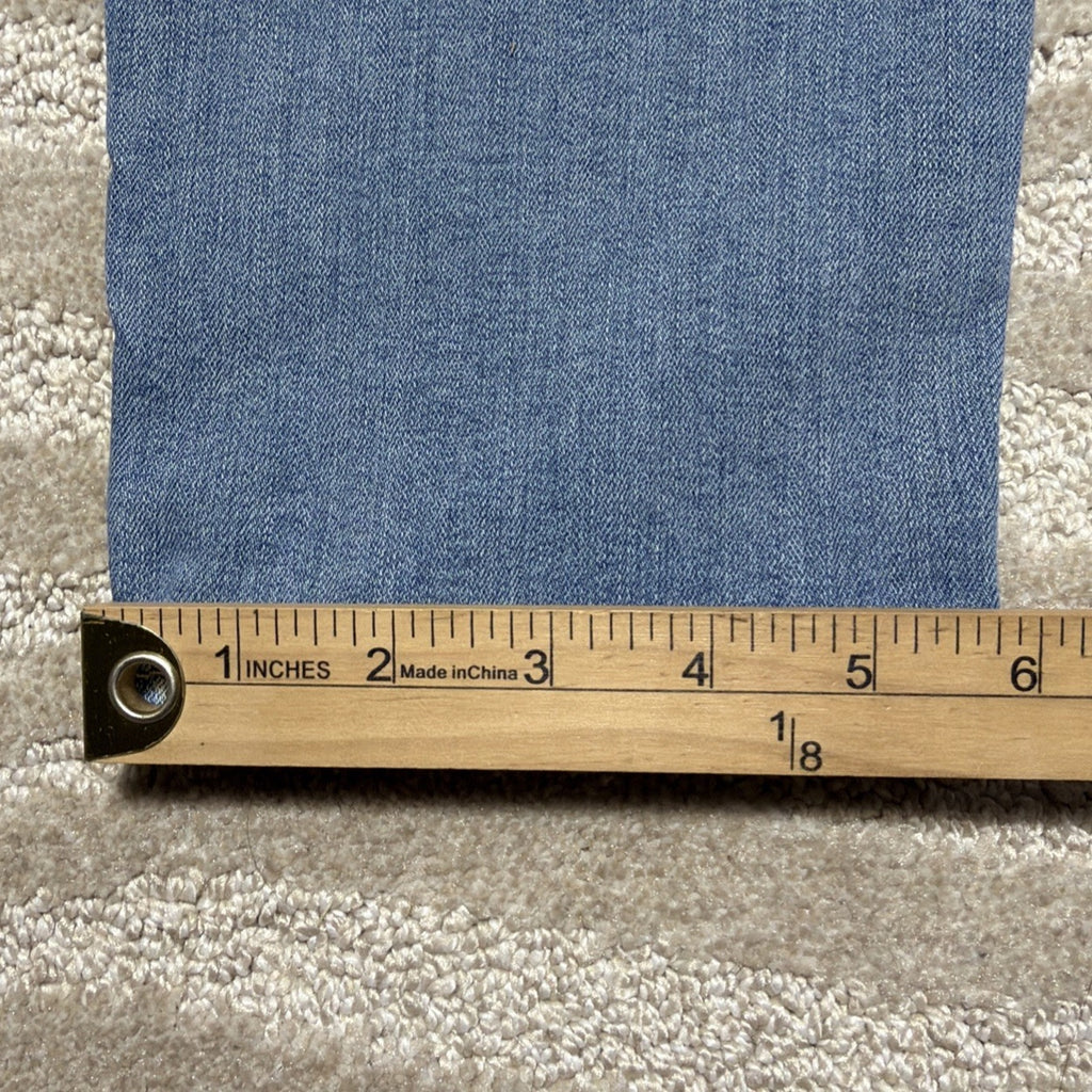 Lee Slim Fit Skinny Leg Mid Rise Sculpting Med Wash Womens Blue Jeans Sz 16 NWT