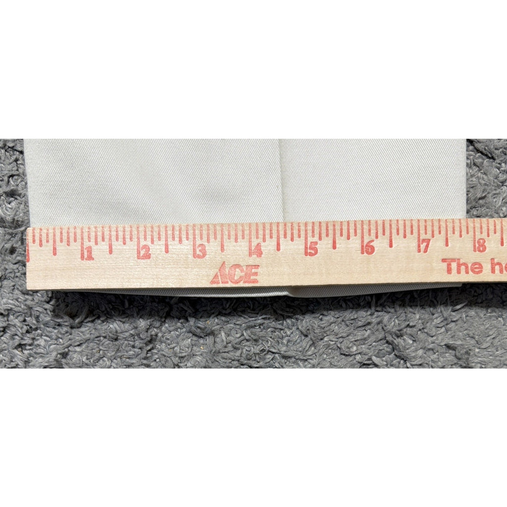 Dockers Individual Fit Waistband Pants Mens W36xL34 Biege Straight Slash Pocket