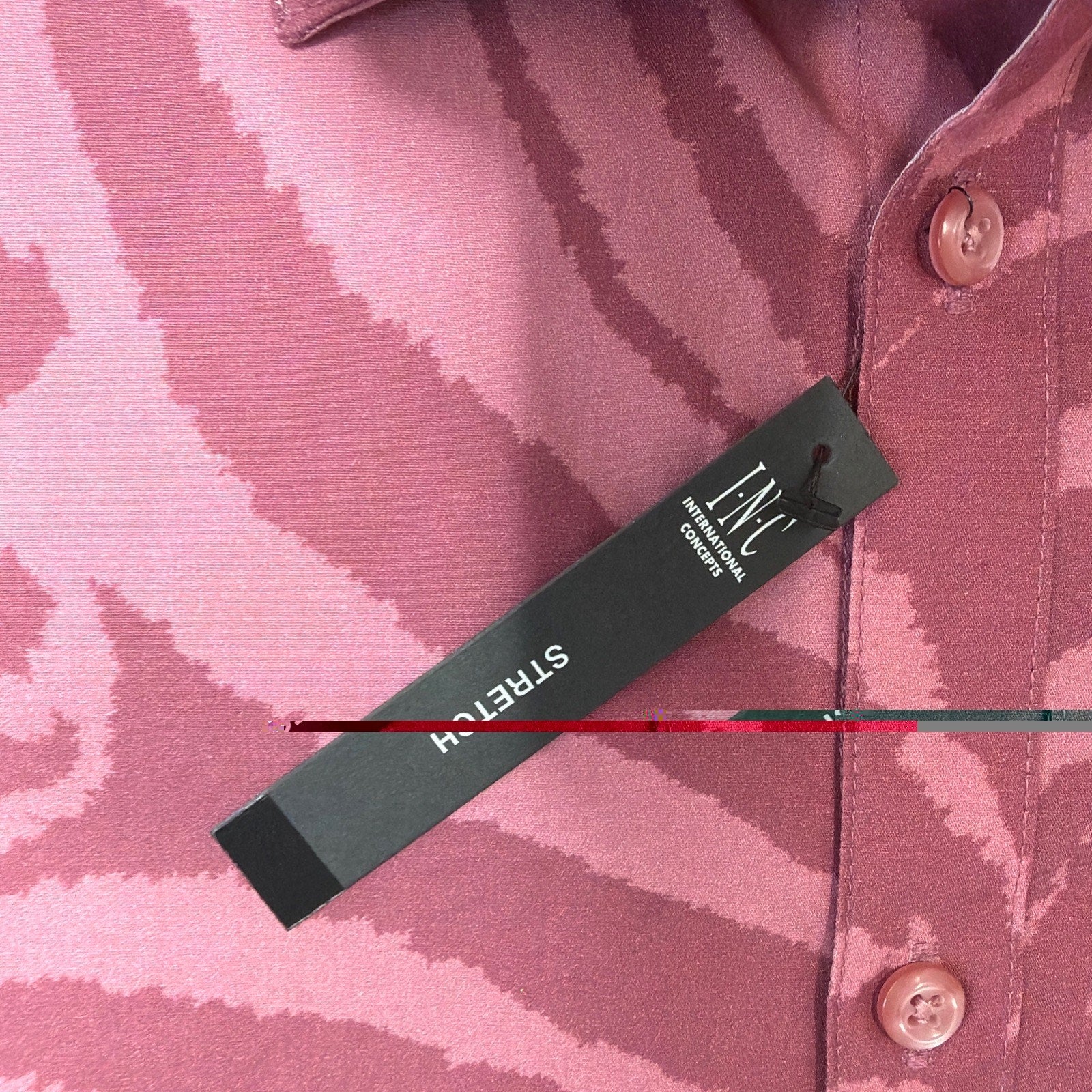 I.N.C. International Concepts Men's XXL Mesa Rose Button Down Shirt NWT