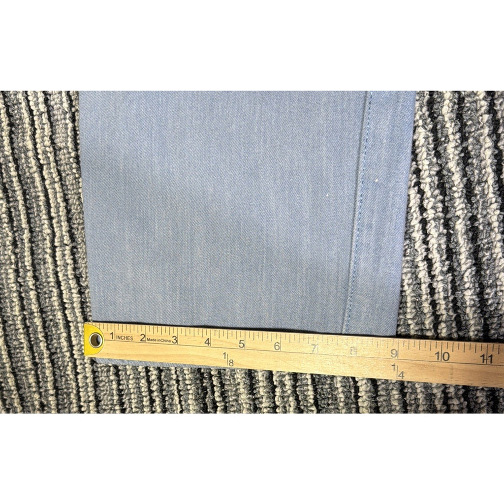 Levi's 501 Men's Gray Blue Straight Button Fly Jeans 40x32 Actual 38x30 Workwear