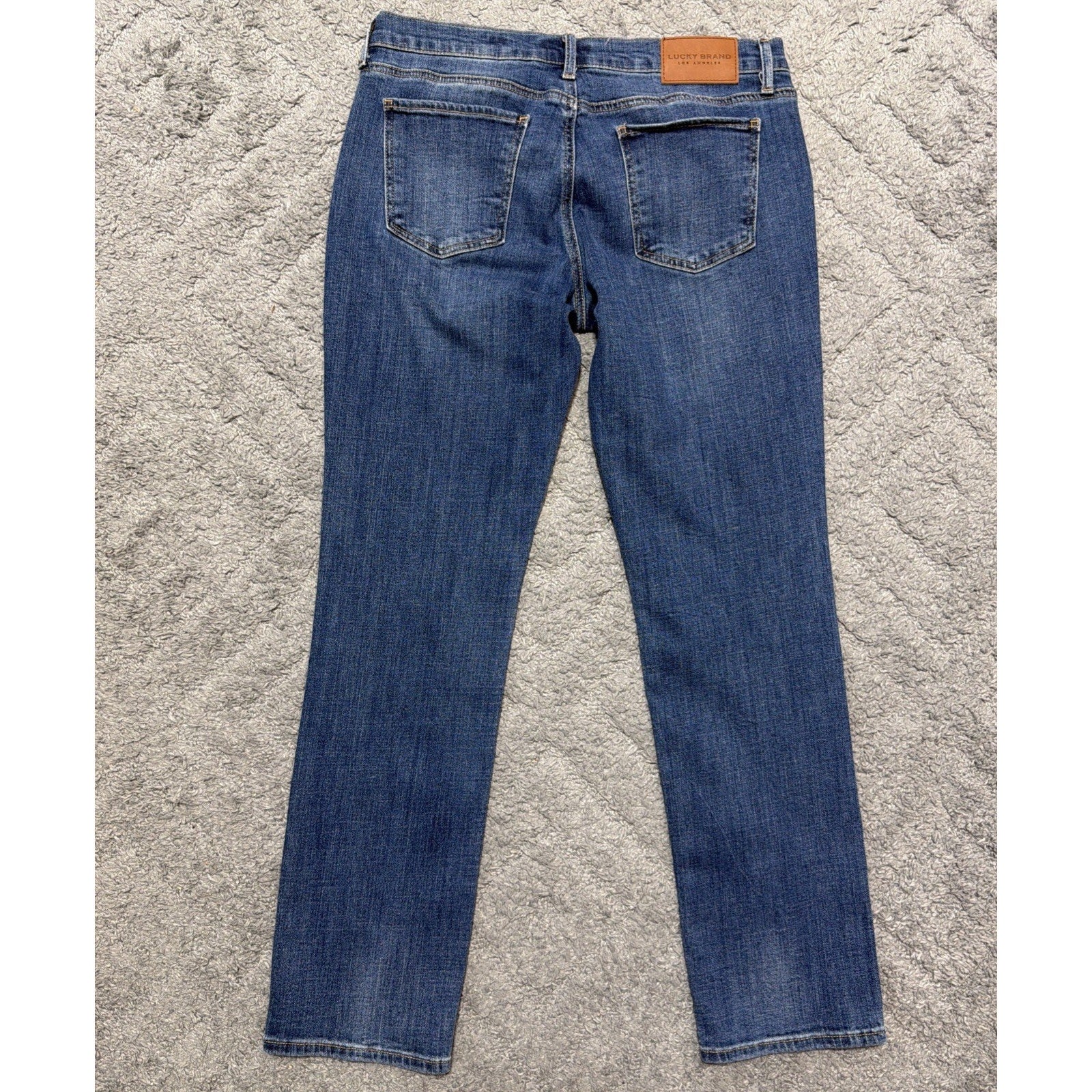 Lucky Brand Sweet Straight Leg Denim Jeans Women's 8/29 Med Wash Mid-Rise