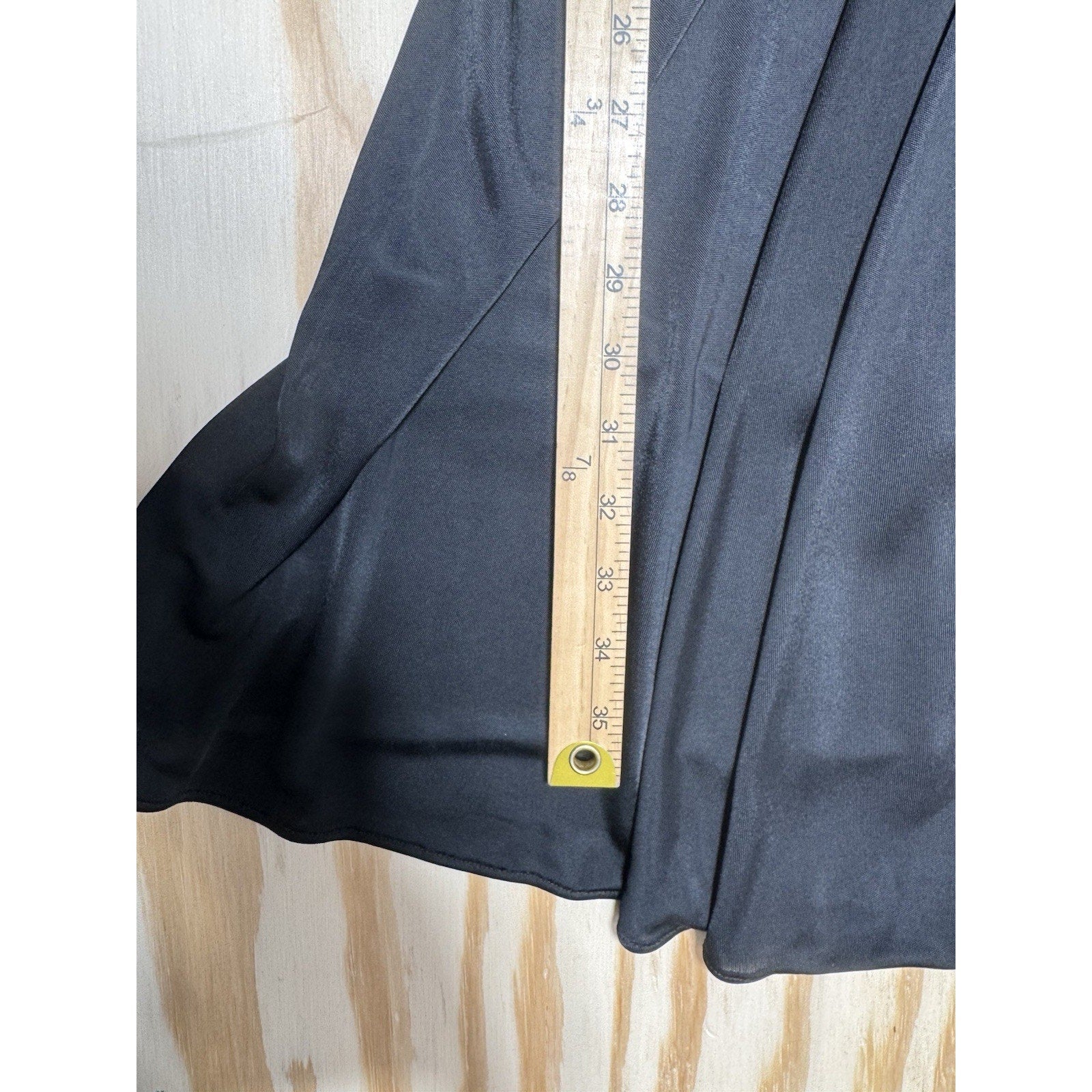 Roberto Cavalli Black Empire Waist Dress IT 44 US 8 10 V Neck Pleated Waist Gold
