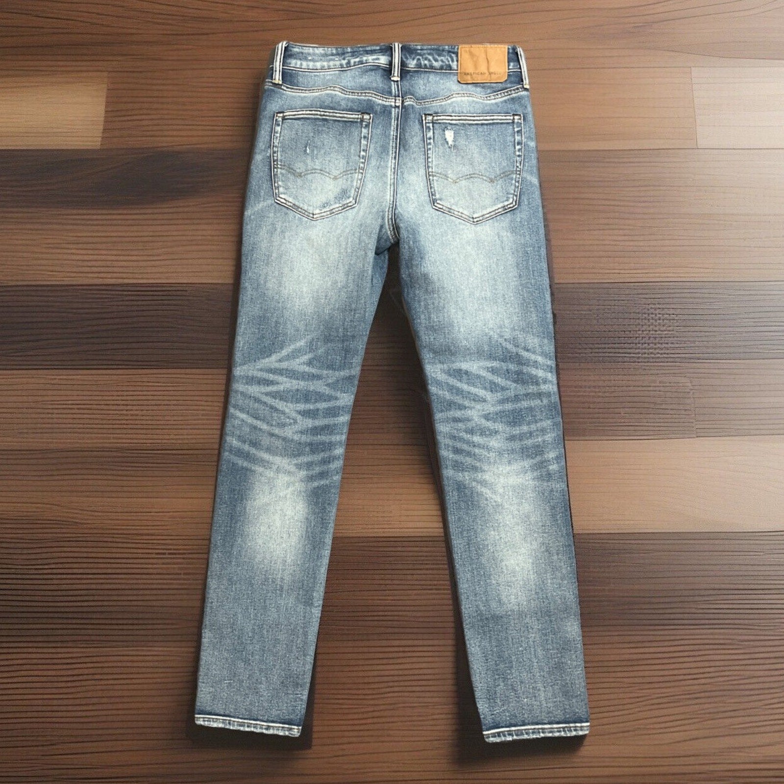 American Eagle Jeans Men's Slim Straight Fit Next Level Stretch Denim 31x32