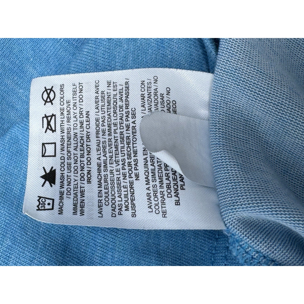 Nike Dri-Fit Athletic Cut Top Blue Long Sleeve T-Shirt Women’s Size Small