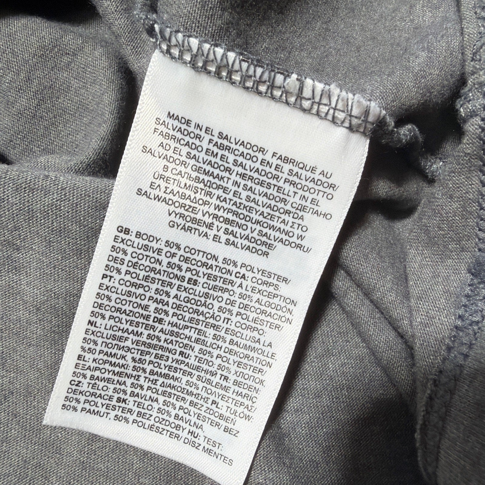 The North Face T Shirt Mens M Gray Mountain Peak Sunset Graphic Short Sleeve