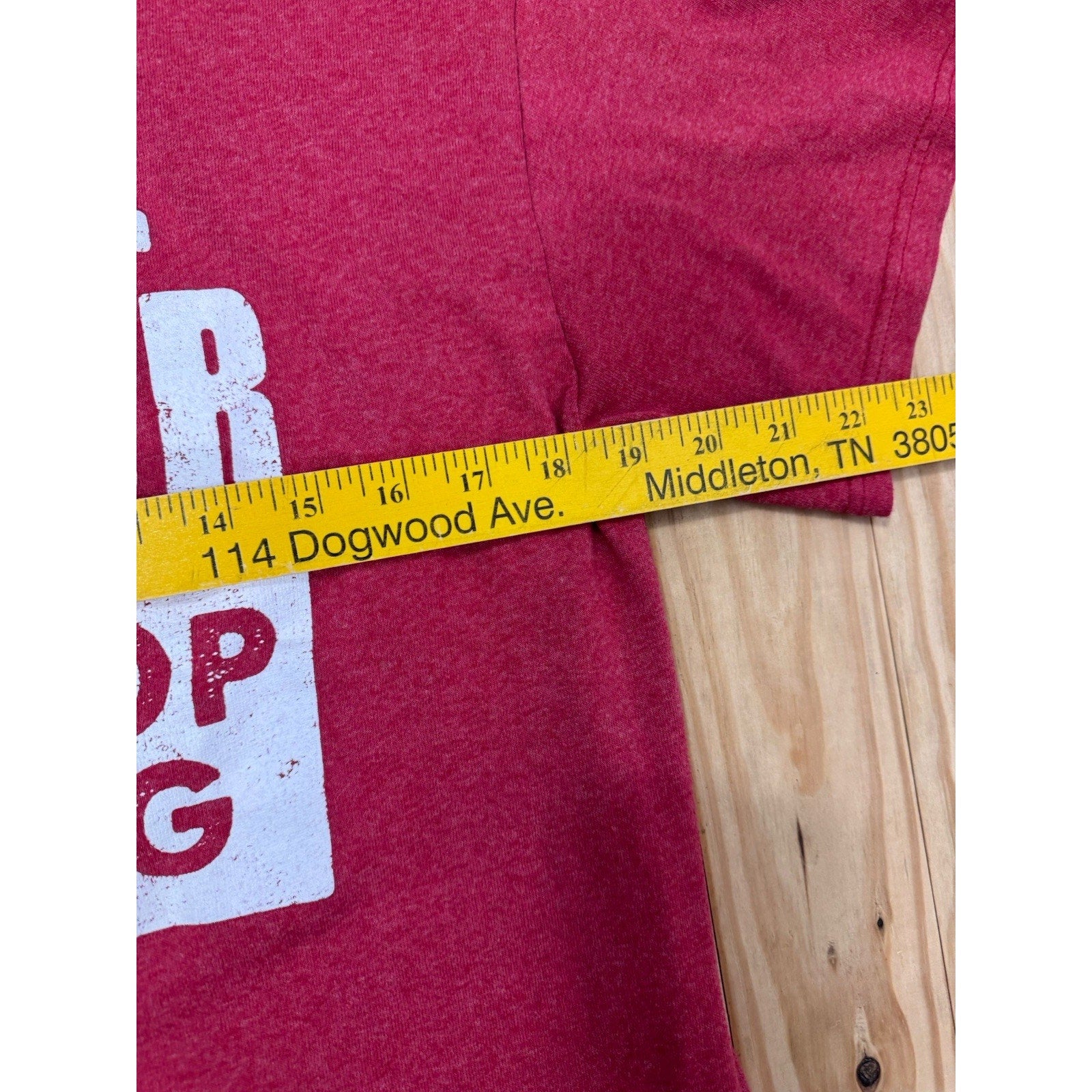 Delta Pullover T-Shirt Mens Red Do Me A Favor And Stop Talking Size XL No Tag