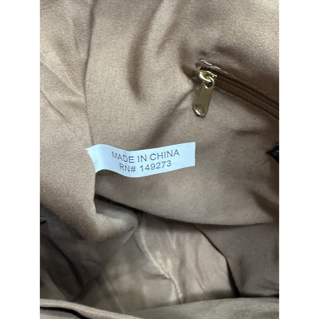 Rampage Womens Signature Brown Backpack / Purse