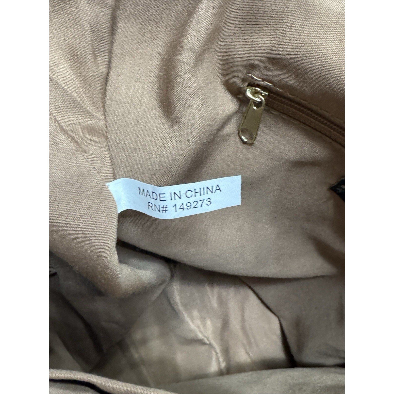 Rampage Womens Signature Brown Backpack / Purse