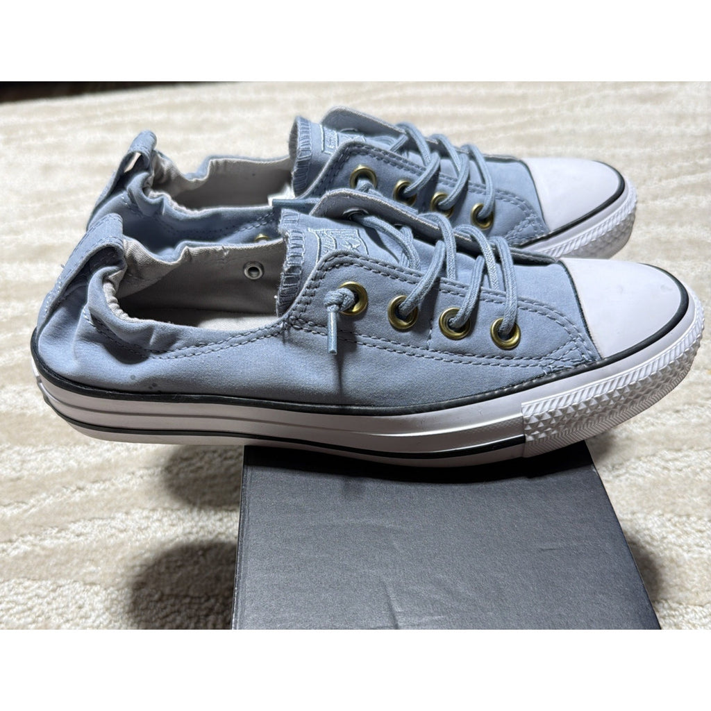 Women's 7 Converse Chuck Taylor AS Shoreline Slip, 558592F Blue Skate/Ash W/ Box