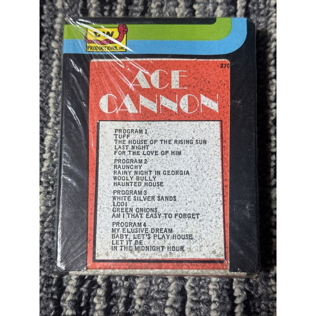 Ace Cannon 8 Track Stereo Tape TW Productions 270 Vintage SEALED? Rare Sax