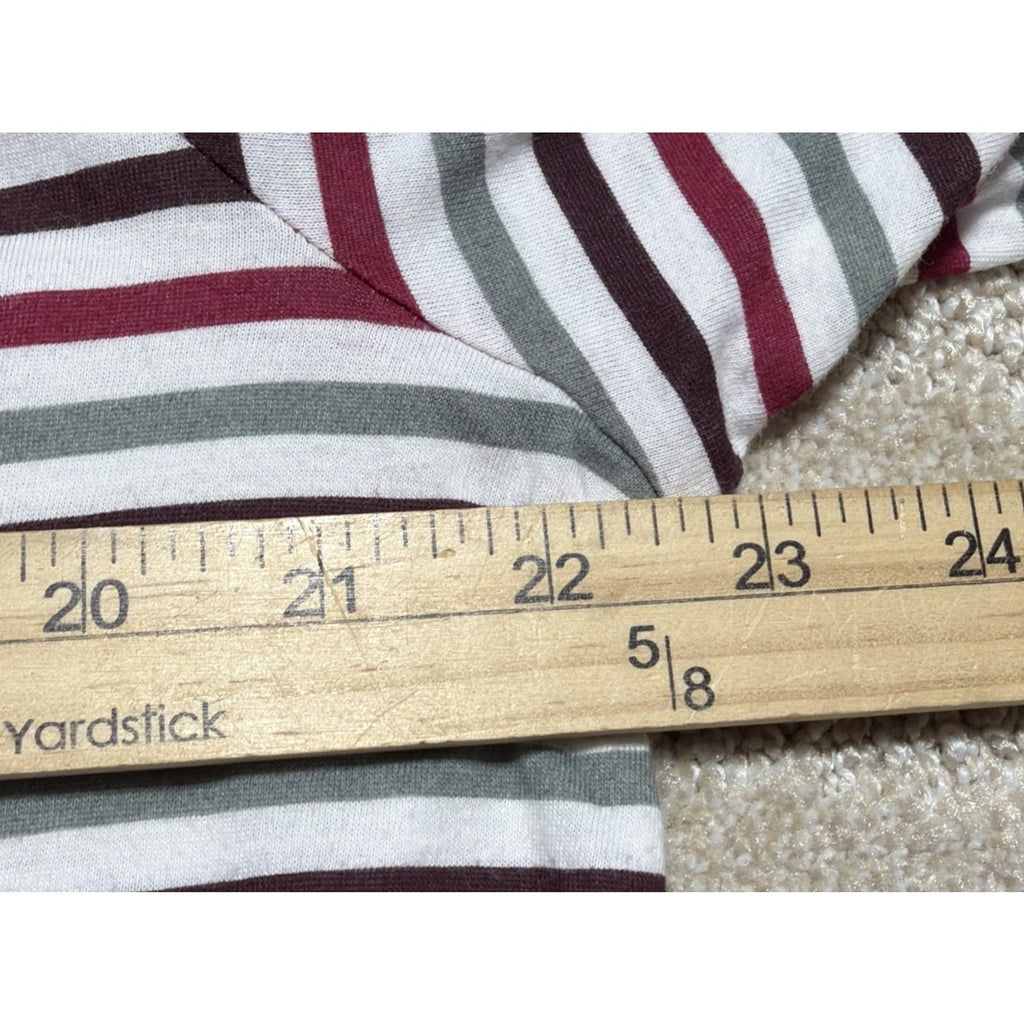 LOFT Striped Long Sleeve Tee, Size XL