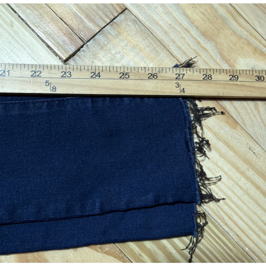 Free People Jeans Women's 30 Dark Blue Stretch Denim Pull On High Rise Skinny