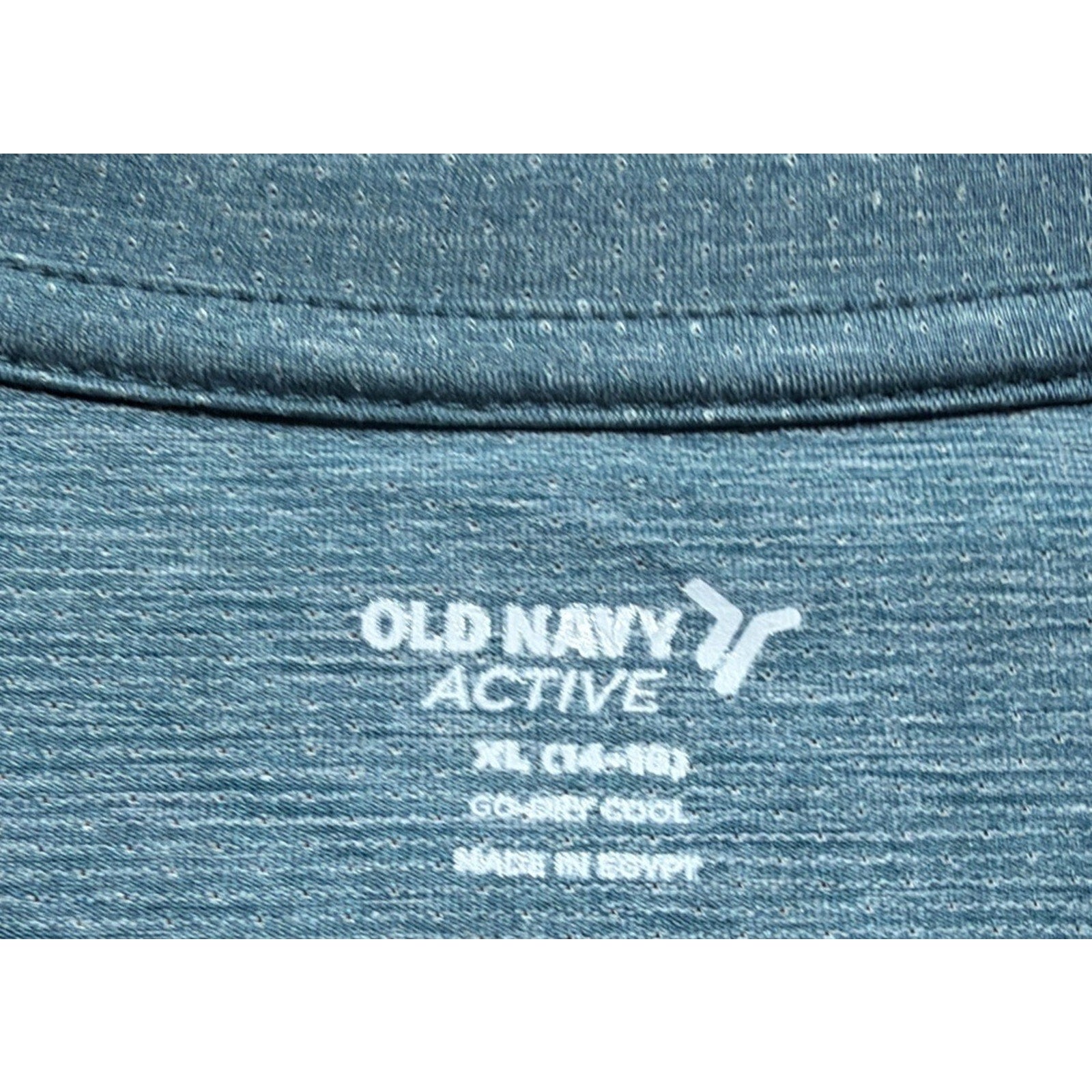 Old Navy T Shirt Teen Boy 14-16 Blue Go-Dry Cool NWT Stretch