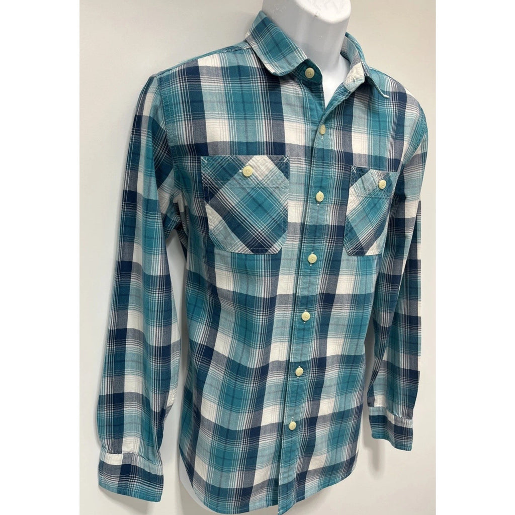 American Eagle Mens Seriously Soft Long Sleeve Casual Button Down Size Medium