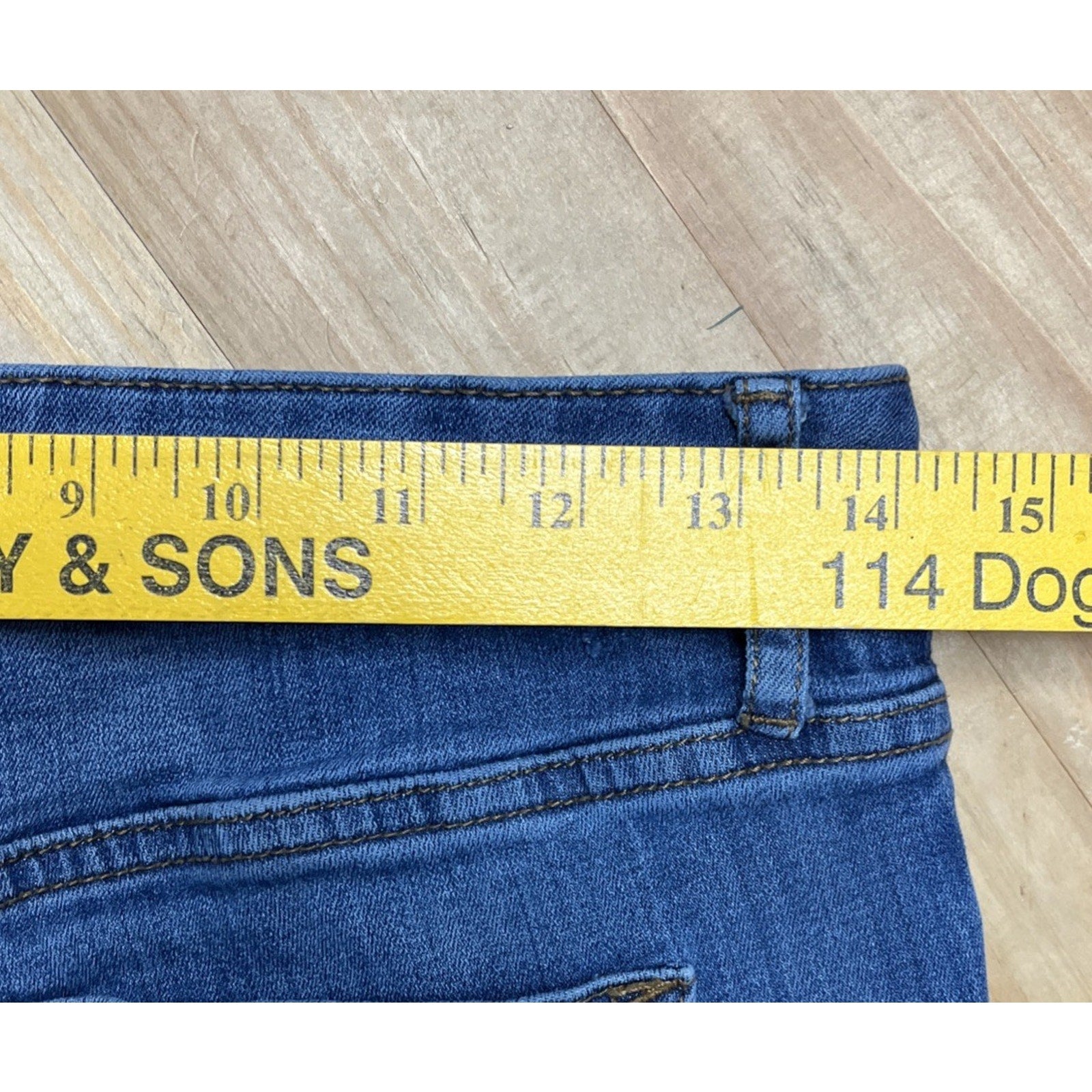 a.n.a. New Approach Jeans Blue Soft Stretch Jegging Ankle Skinny Size 27/4