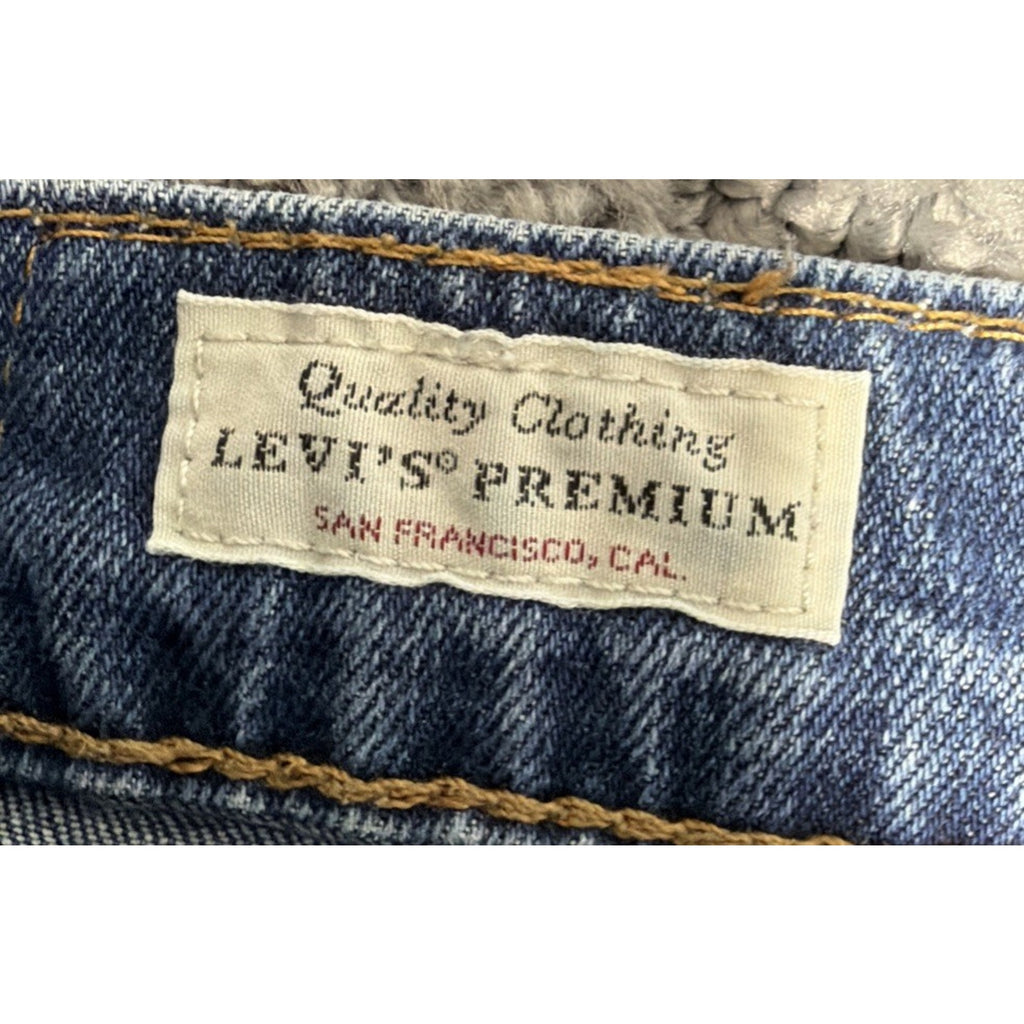 Levis Premium 541 Big E Athletic Taper Denim Jeans Mens 30 x 32 Selvedge