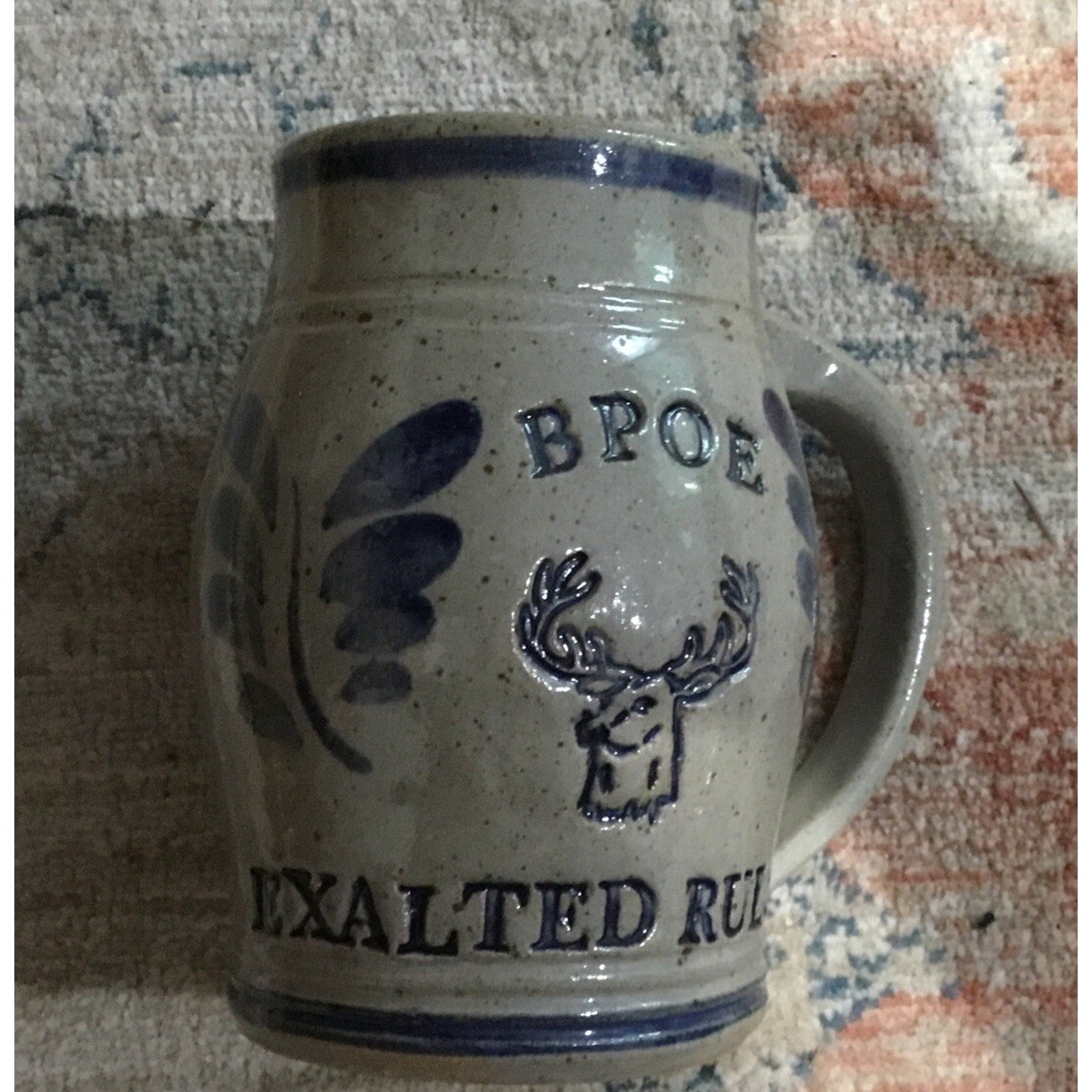 Vintage PA Elks State Association Stoneware Beer Steins Mug Lot of 5 BPOE