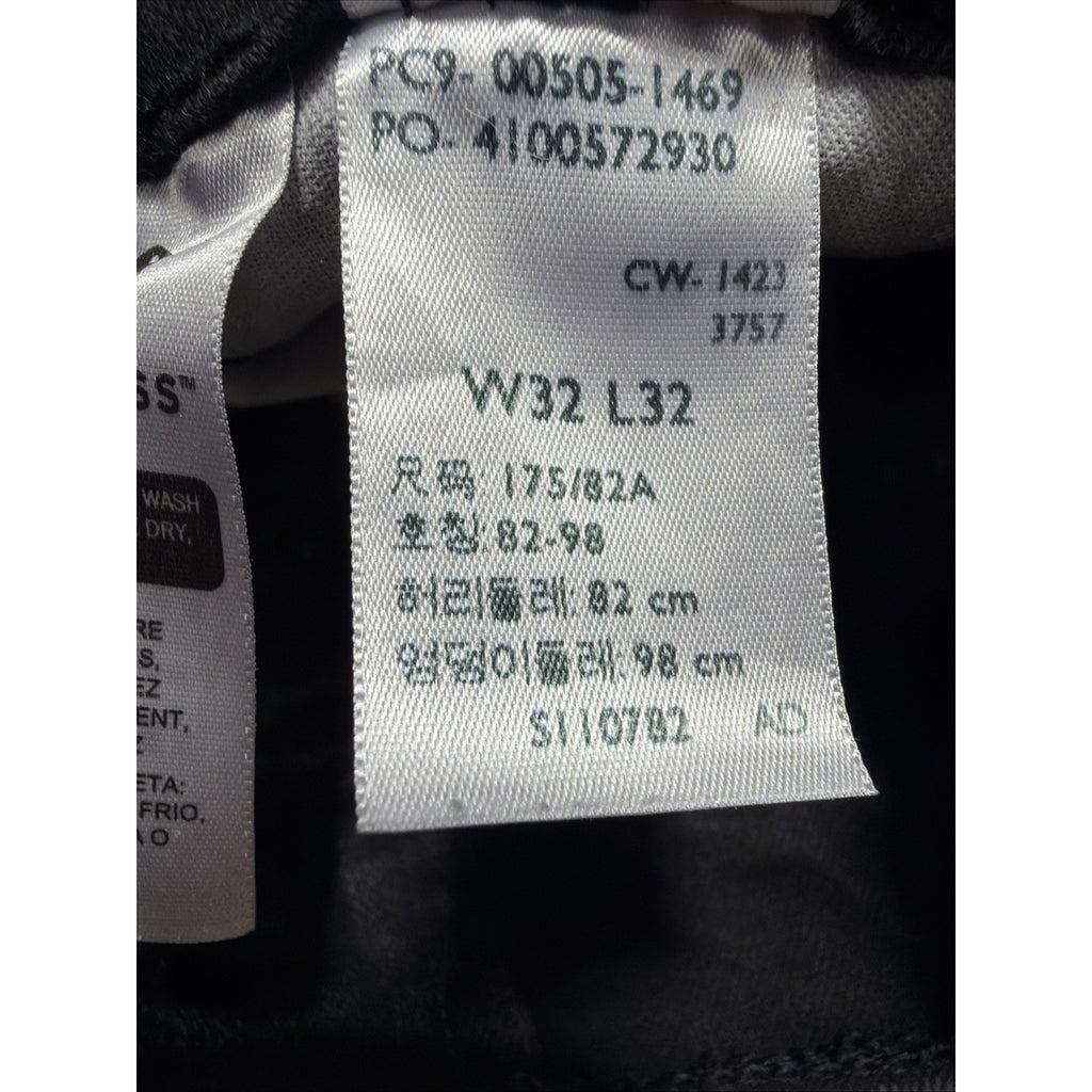 Men’s Levi’s 505 Straight Fit Black Denim Jeans 32x32