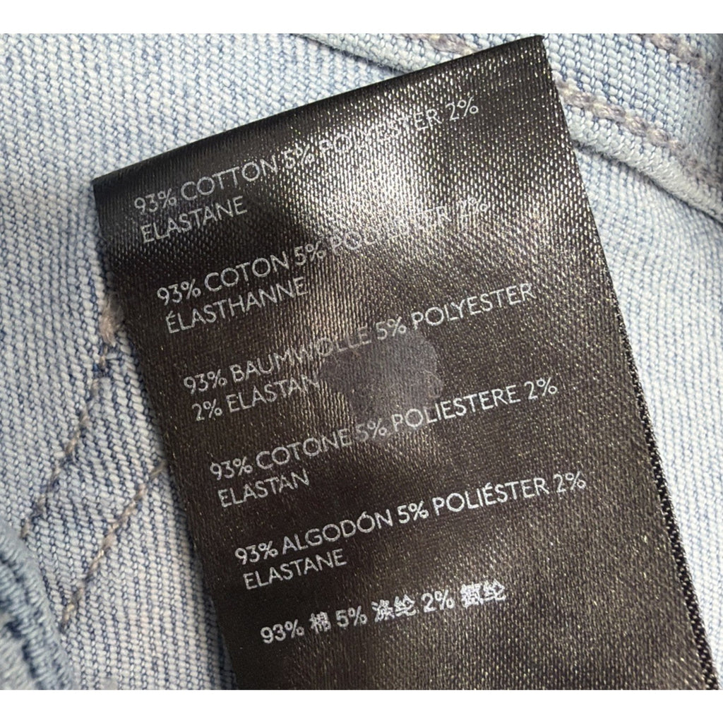 Free People Denim Jeans Women’s High Waist Skinny Size 28 Raw Hem