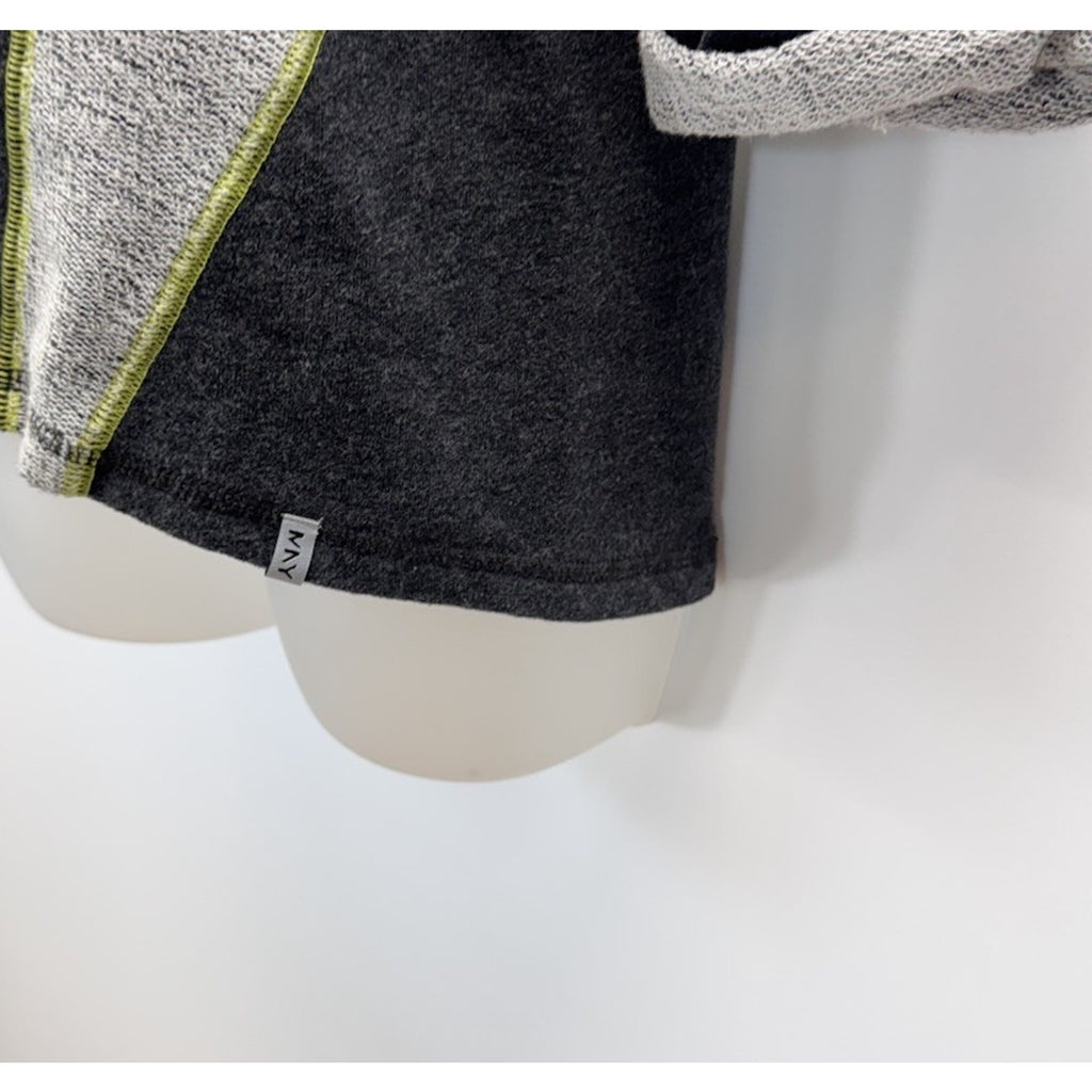 Marc New York Performance Long Sleeve Sweatshirt Women’s Medium Black/Gray/Yello