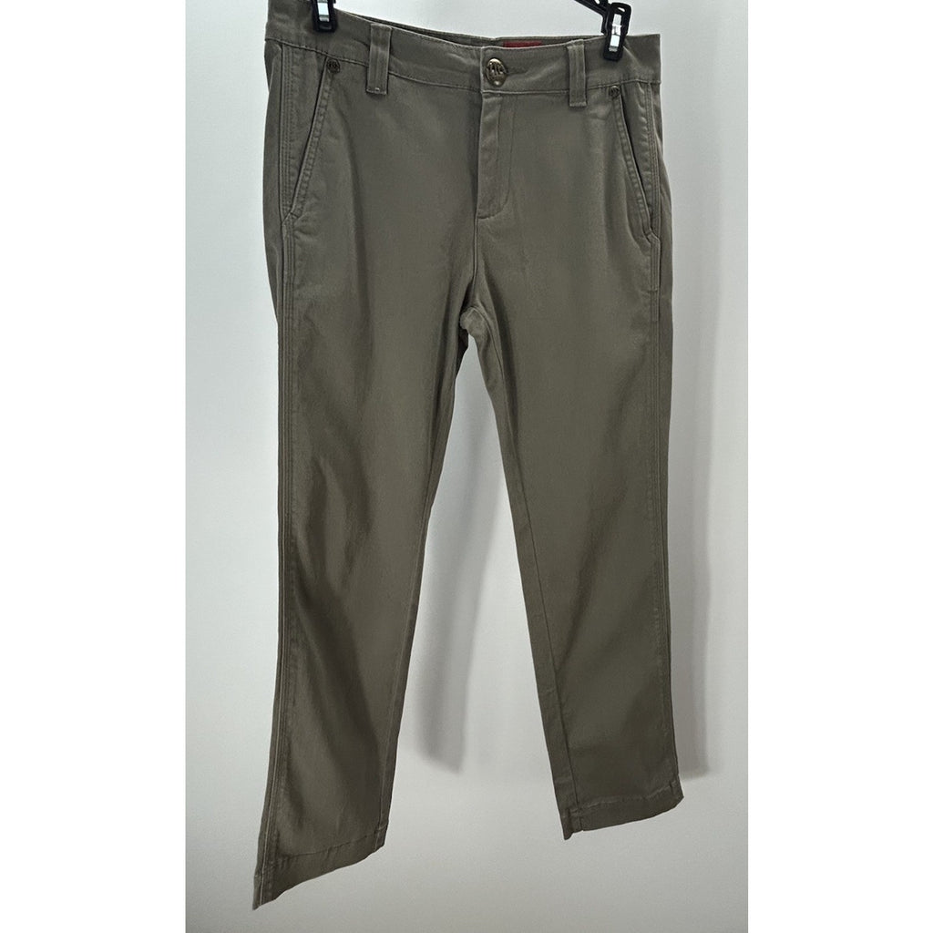 V CHRISTINA Sage Green 4-Pocket Jeans Stretch Sage Green Size 2 EUC.