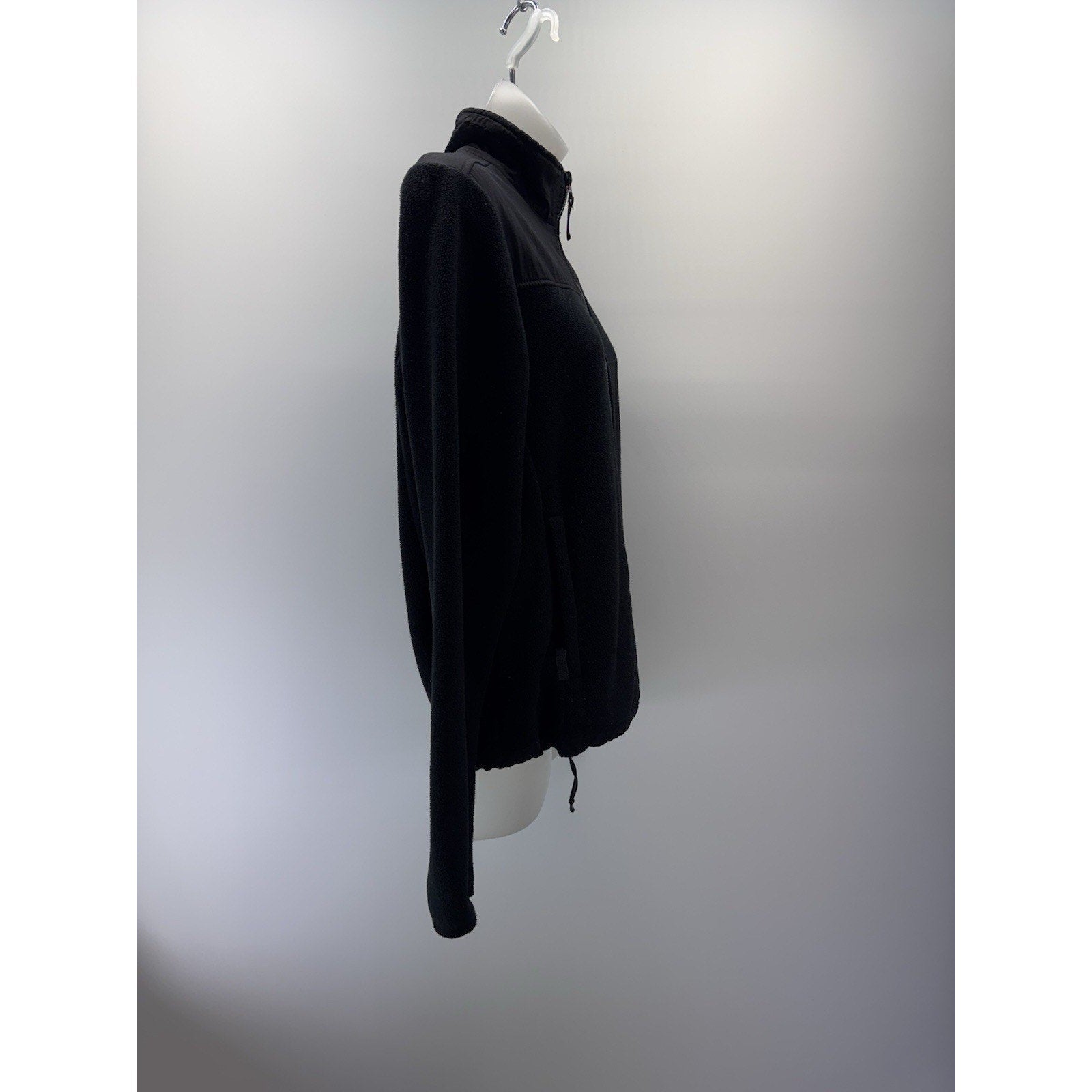 Aeropostale Black Fleece Full Zip Jacket Long Sleeve Women’s Size Medium