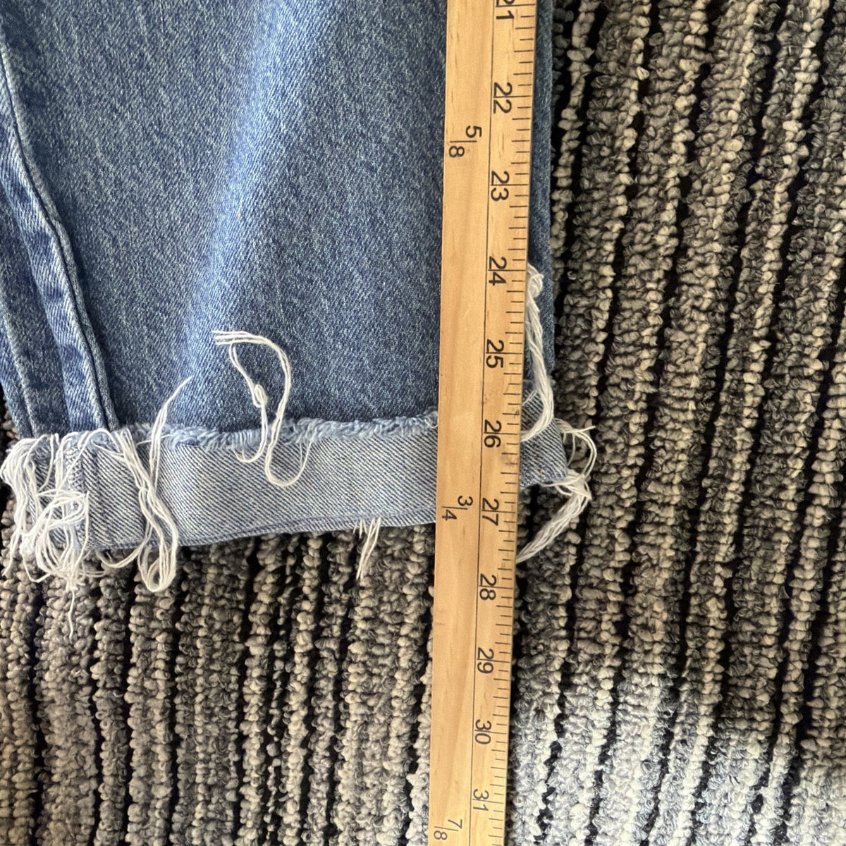Rue 21 Mom Jeans Women 10 High Rise Straight Leg Relaxed Distressed