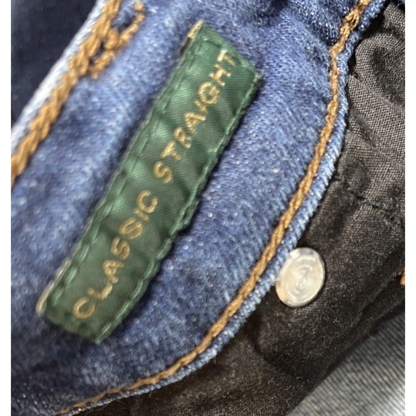 Lauren Ralph Lauren Classic Straight Leg Jeans High Rise Women 10 Hemmed 32x27