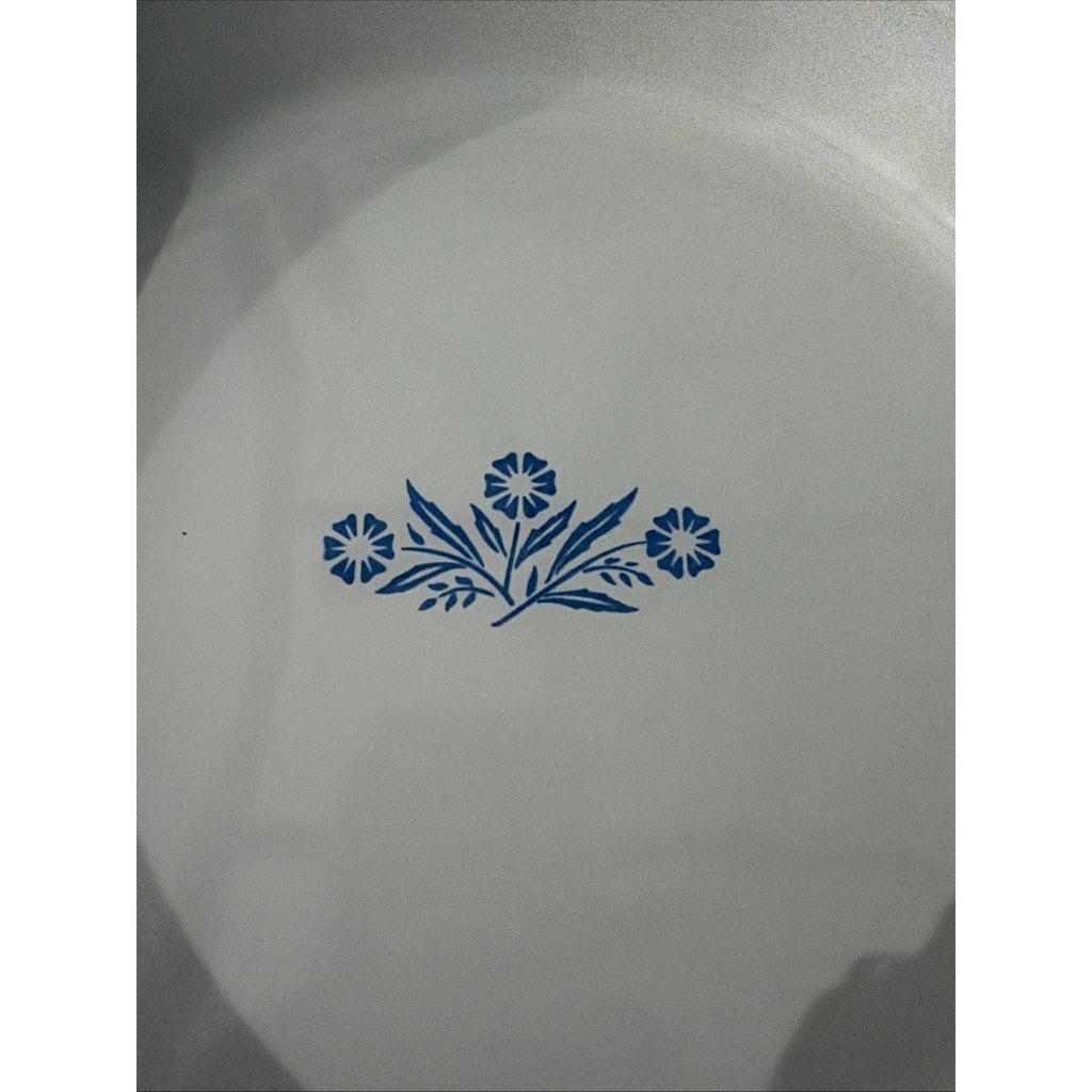 Vtg Corning Ware Blue Cornflower P-309 Pie Plate Baking Serve Dish 9x1 1/4