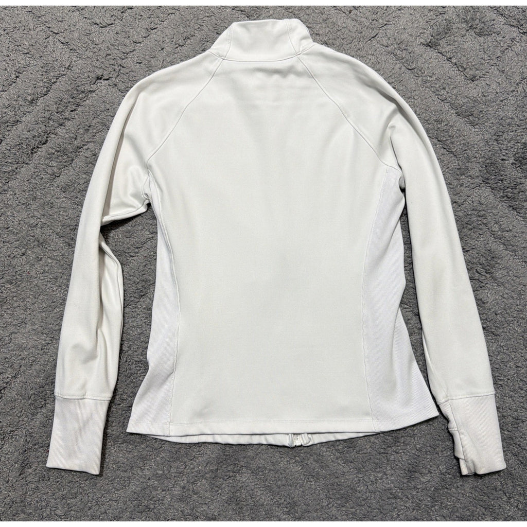 Freely Women's Haven Luxe Jacket White Sz Small Running Athleisure Sport