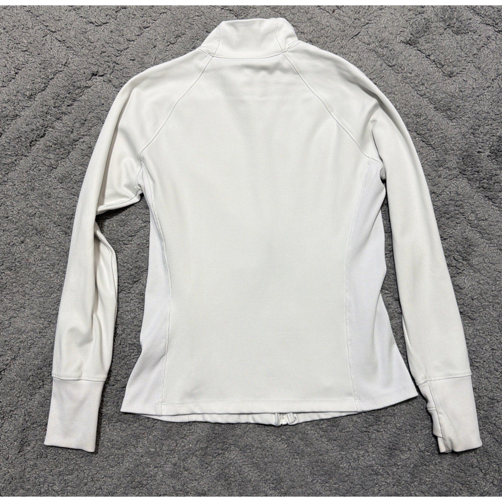 Freely Women's Haven Luxe Jacket White Sz Small Running Athleisure Sport