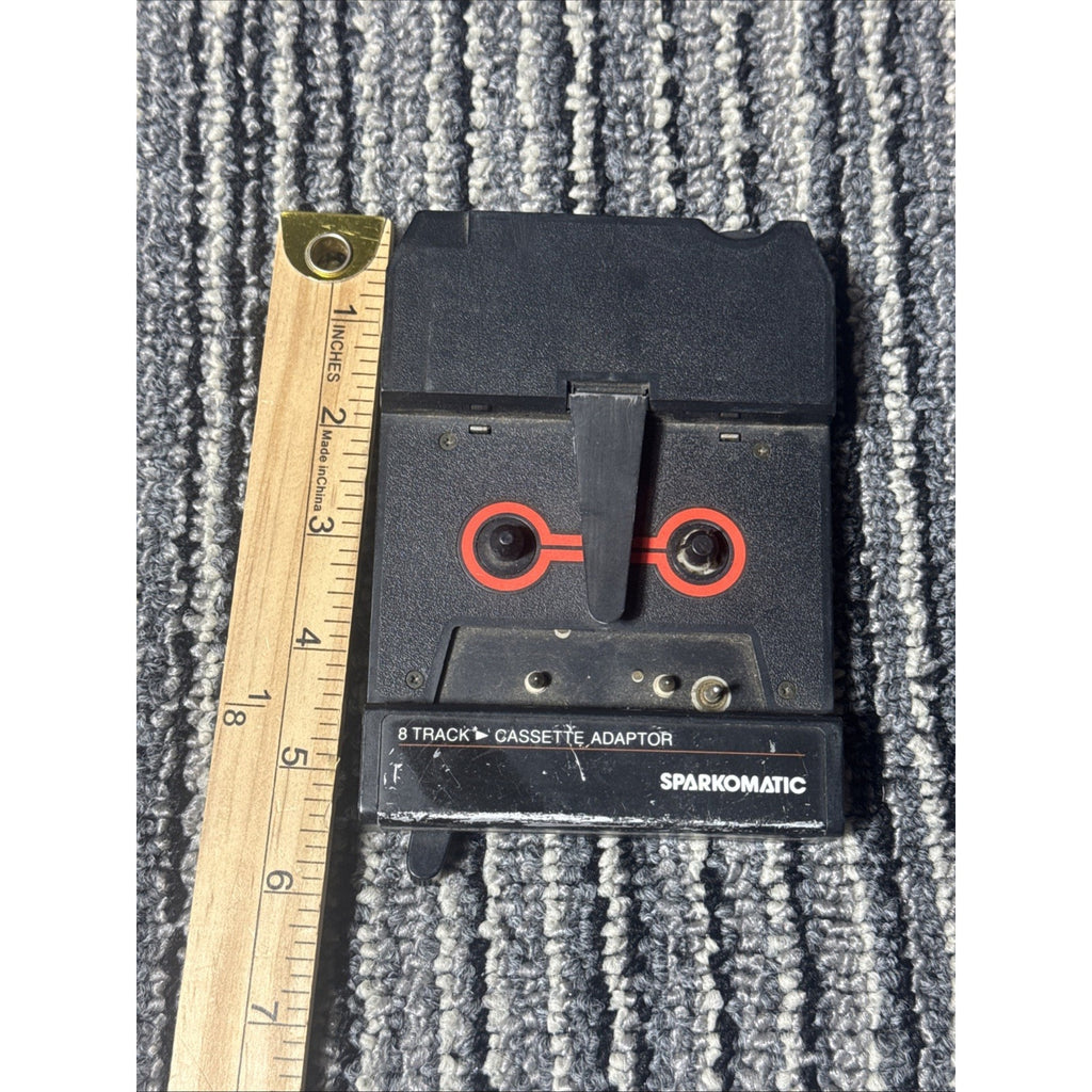 Vintage SPARKOMATIC 8 Track Stereo Cassette Adapter Made In Japan Model SCA-10