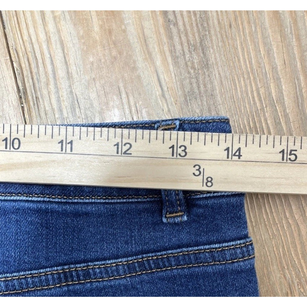 J. Jill Jeans Womens 4 Blue Denim High Rise Boot Cut Stretch Western 28x30
