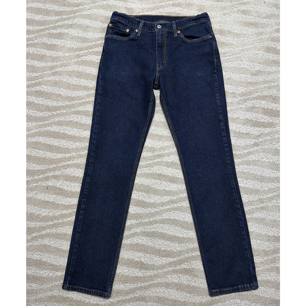Levis 511 Slim Fit Jeans Slim Fit Stretch Jeans Dark Blue Dark Wash 32x32