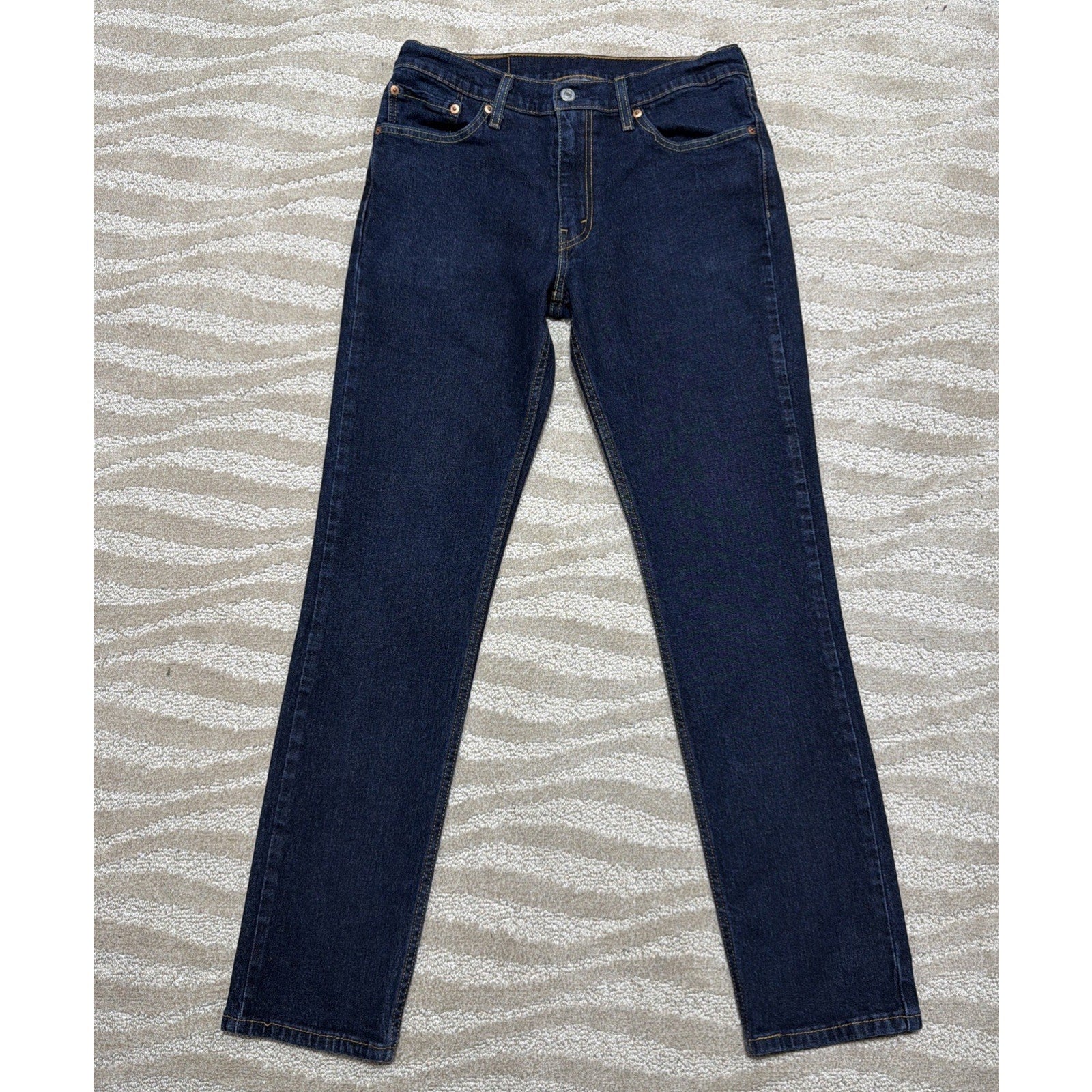 Levis 511 Slim Fit Jeans Slim Fit Stretch Jeans Dark Blue Dark Wash 32x32