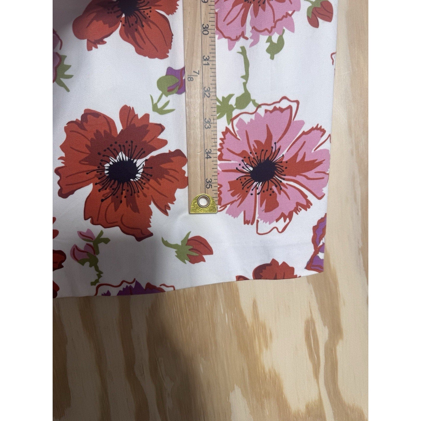 Brooks Brothers Floral Sheath Dress Women’s 6 Sleeveless Mock Neck Cotton
