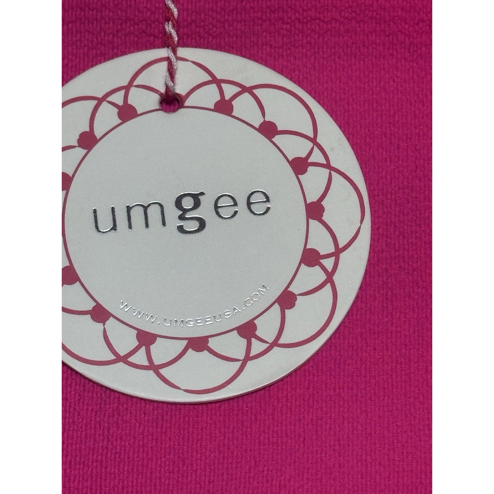 Umgee Cold Shoulder Ruffle Top Women’s Small Hot Pink Boutique Blouse NWT
