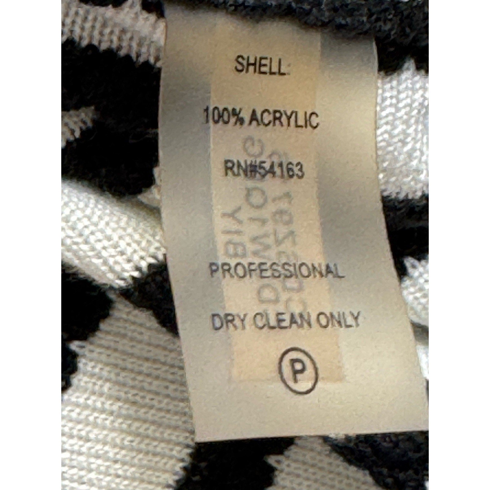 Calvin Klein Women’s Dress Medium Black White Sweater Dress Knee Length Striped
