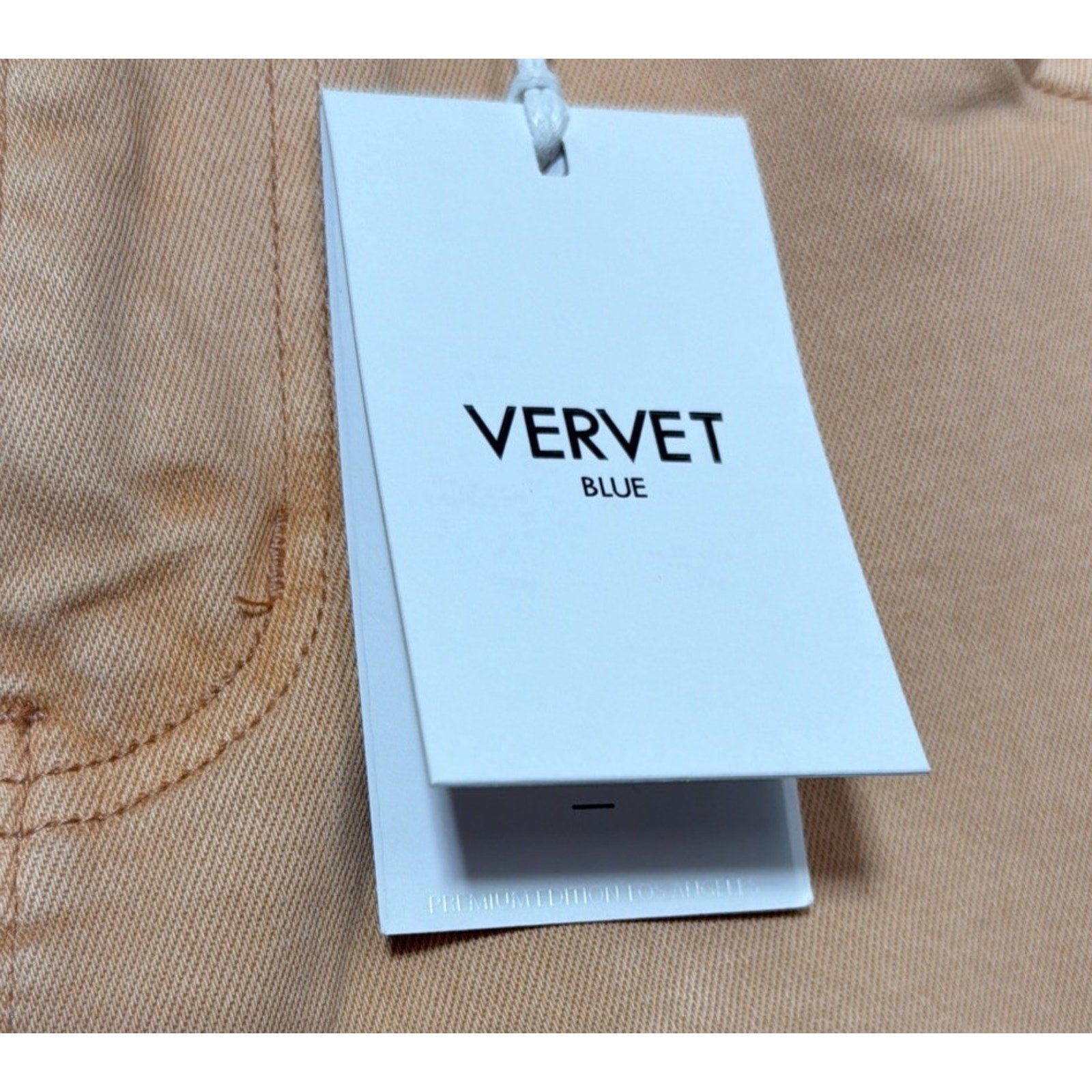 Vervet Blue Olivia Wide Leg Stretch Sand Storm Women's Jeans Denim Size 31