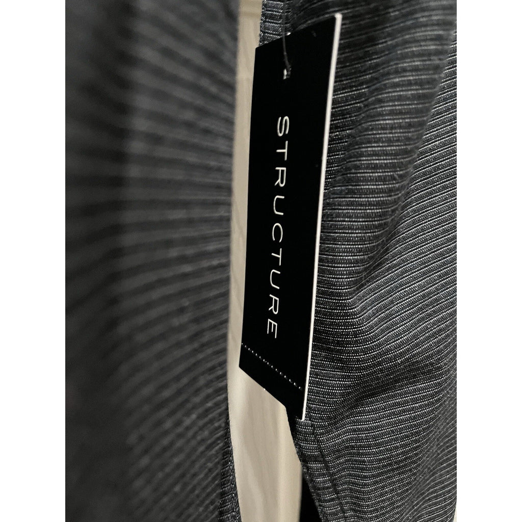Y2K Structure Men’s Texture Cargo Shirt Black Onyx Size Small NWT