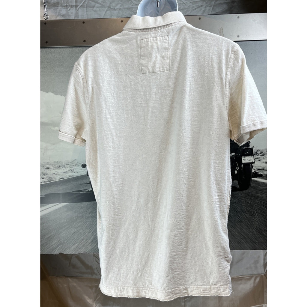 American Eagle Polo Shirt Relaxed Fit Short Sleeve Vintage Wash 100% cotton L