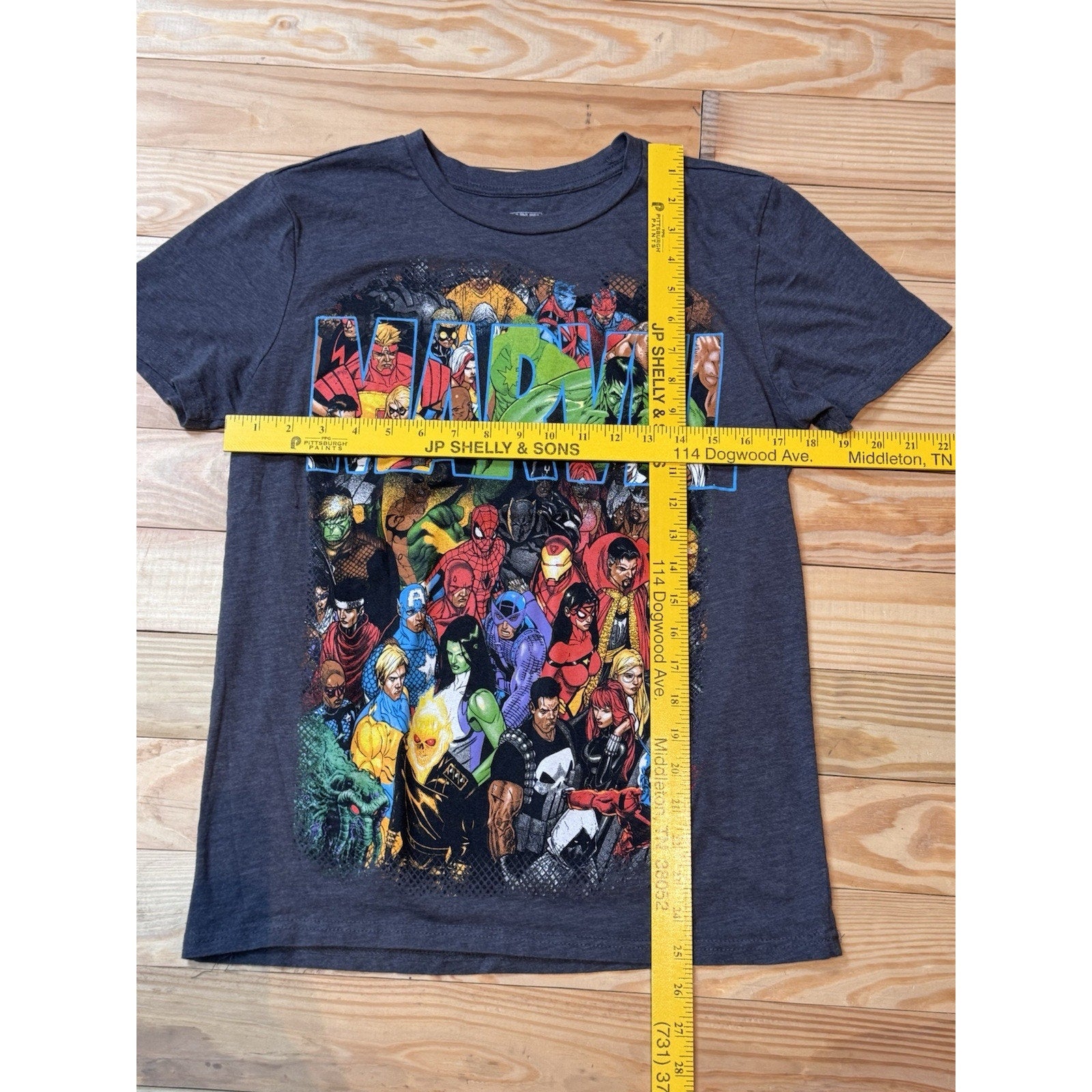 Marvel Comics T-Shirt Men’s Small Black Graphic Tee