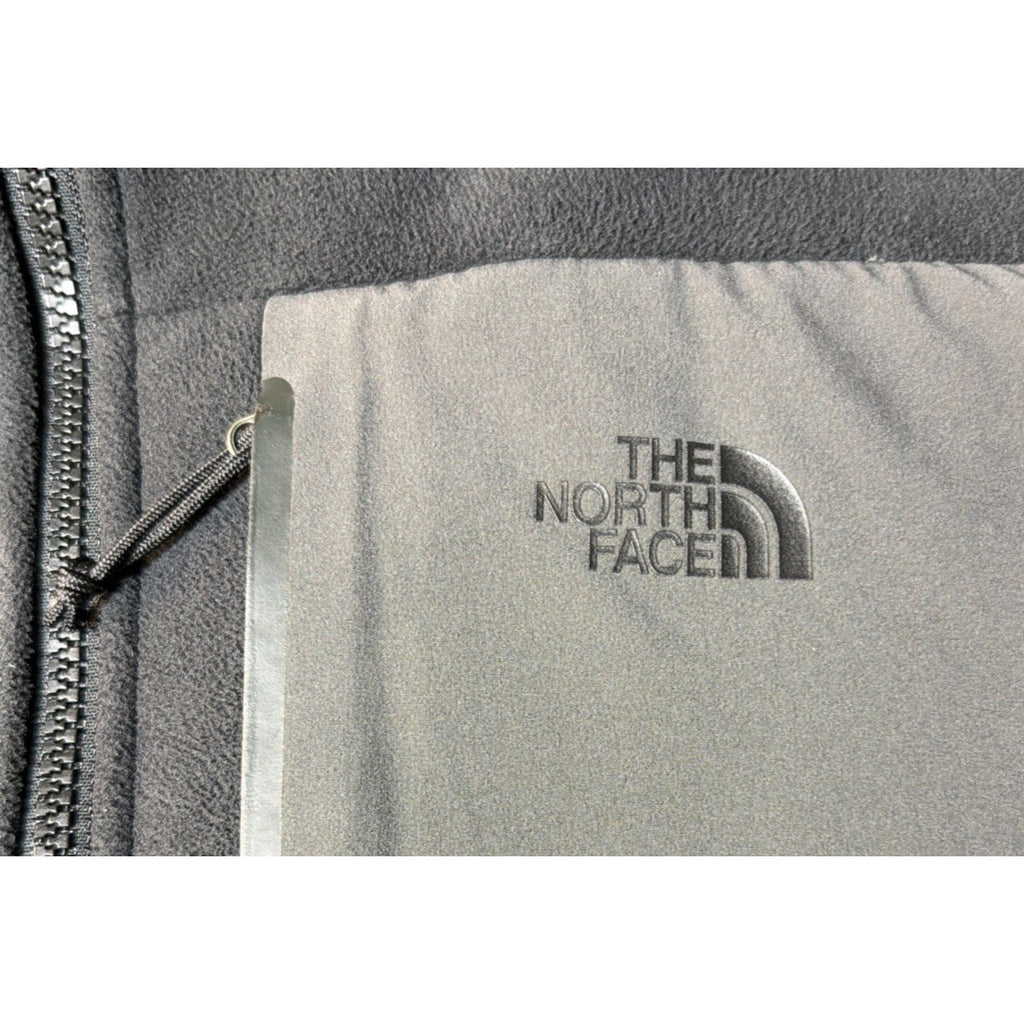 The North Face Chimborazo Full Zip Fleece Jacket Mens XL Gray Sherpa Lined